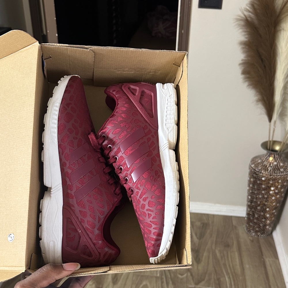 Adidas Men’s  Burgundy Sneakers
